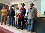 Foto entrega certificados escuela-taller 'Quercus'