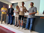 Foto entrega certificados escuela-taller 'Quercus'
