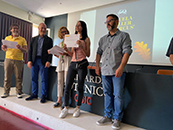 Foto entrega certificados escuela-taller 'Quercus'