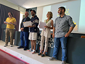 Foto entrega certificados escuela-taller 'Quercus'