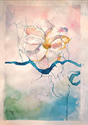 Obra de la exposición La risa de las flores
